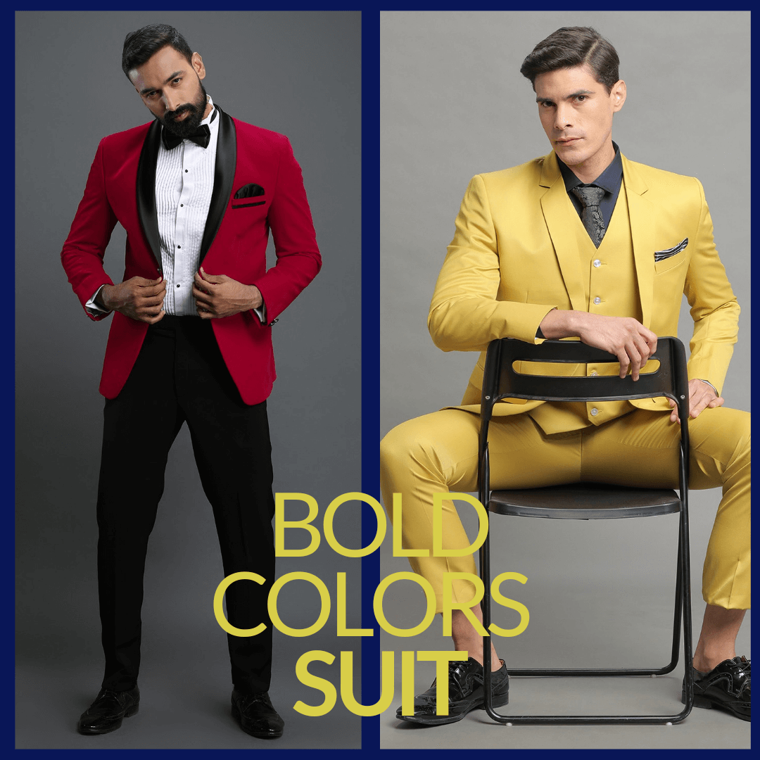   The Bold Color Suit