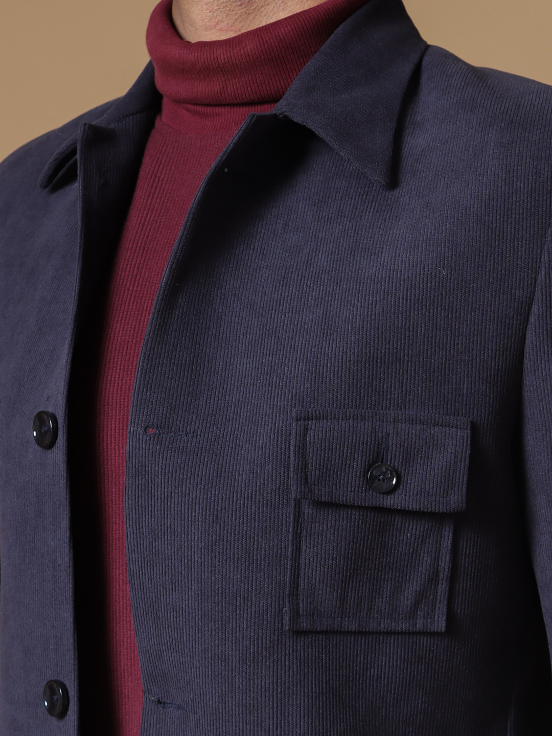 displaying image of Blue Safari Jacket