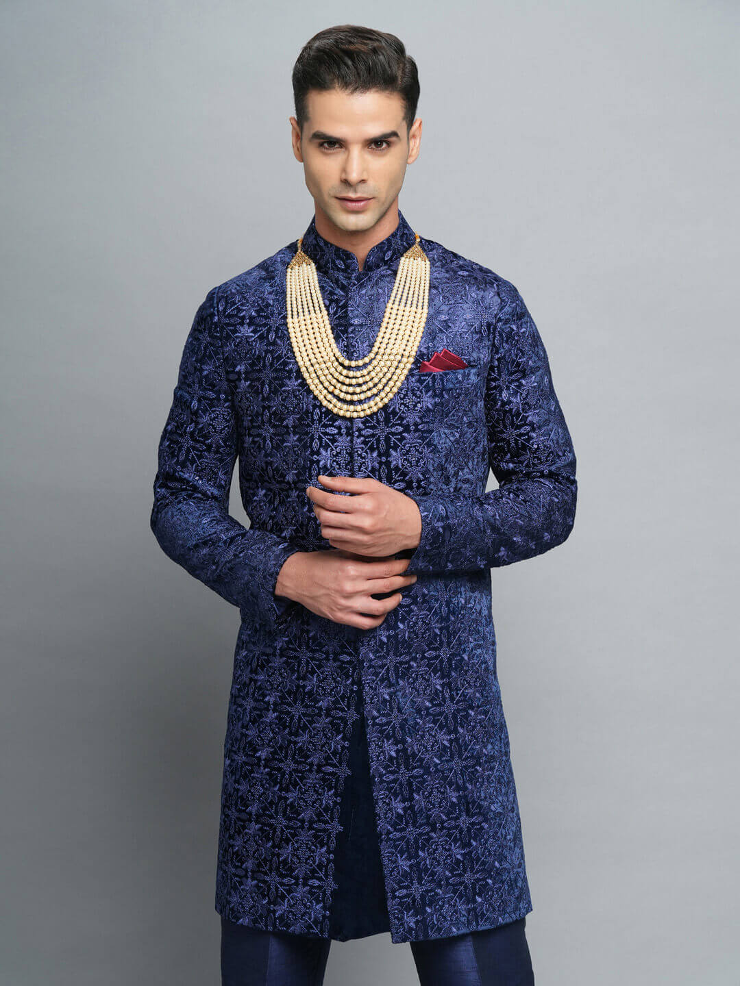 blue-velvet-embroidered-sangeet-sherwani