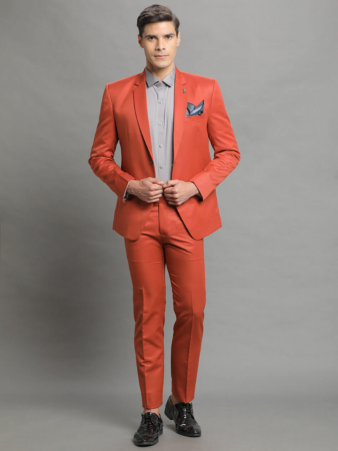 burnt-bright-orange-2-piece-suit