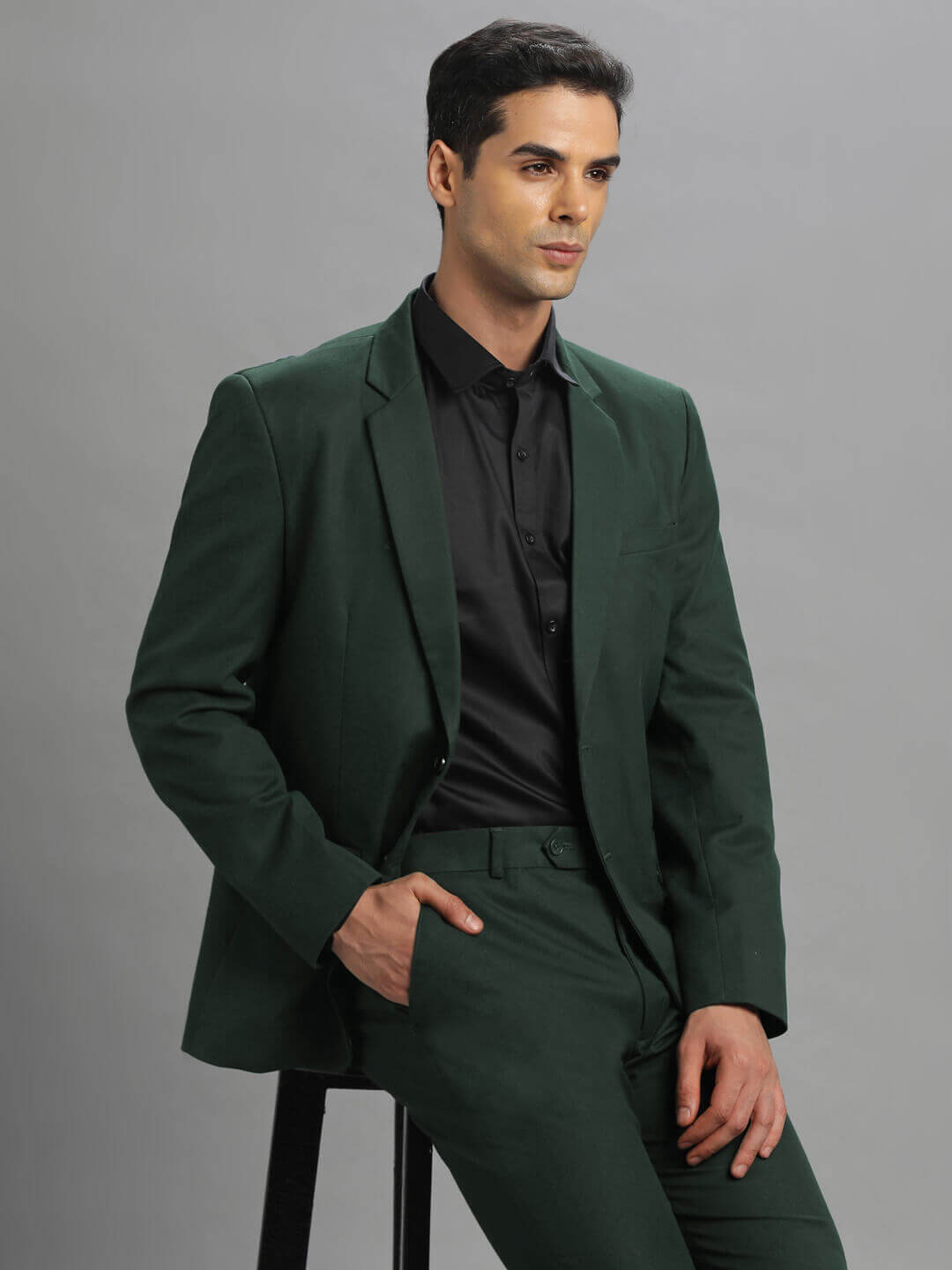 Bottle Green 2pc suit