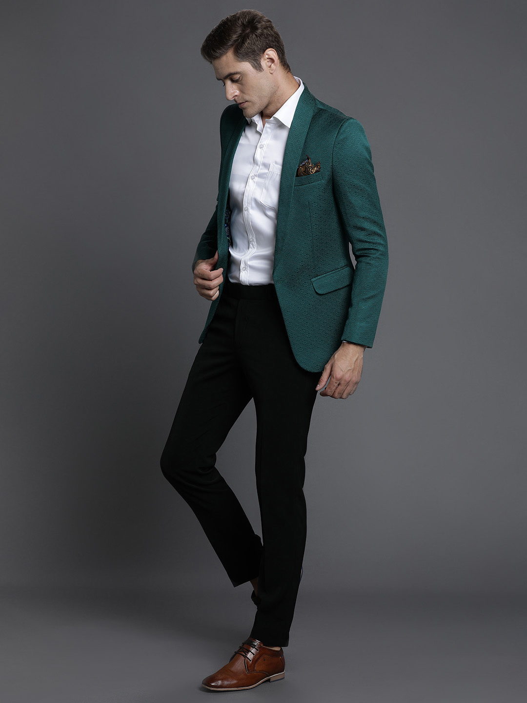 Green Shawl Designer Blazer