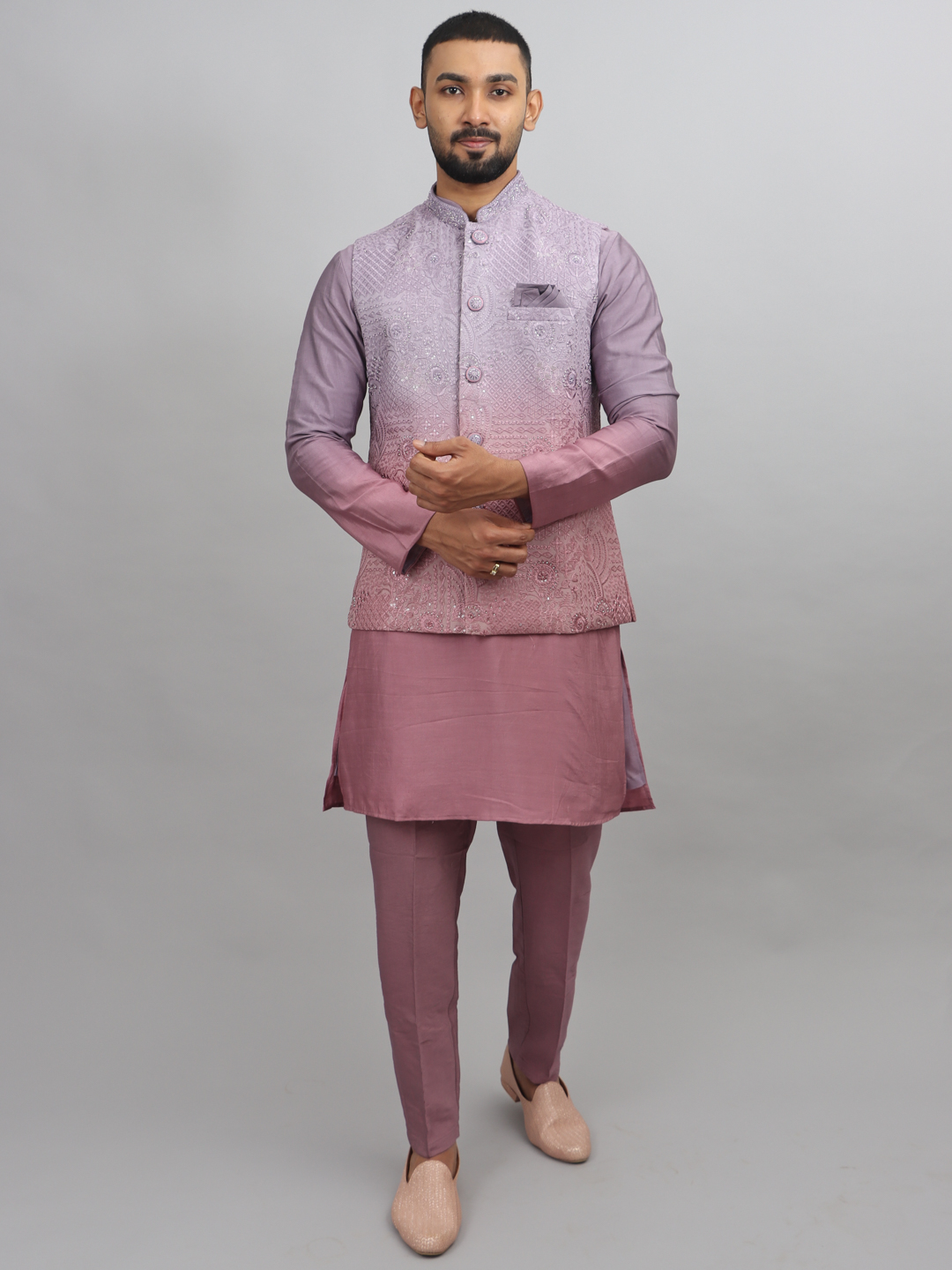 Lavender Pink Ombre Bandi Set