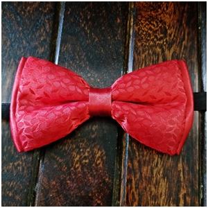 displaying image of Leaf Twolayer Bow Tie