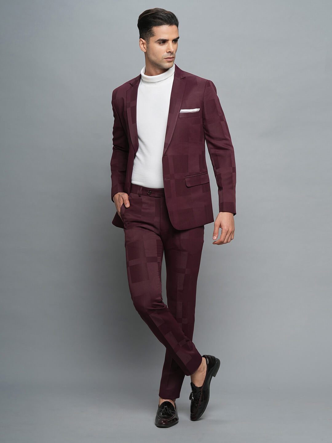 maroon-solid-patch-suit