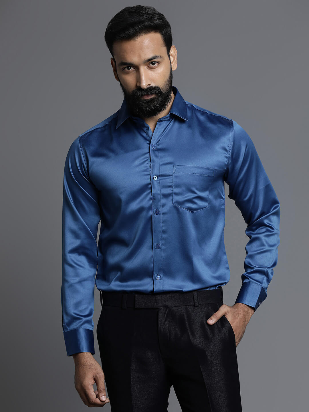 royal-blue-satin-shirt