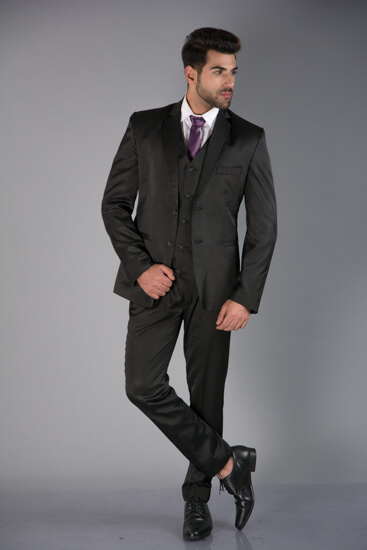shiny-black-3-piece-suit
