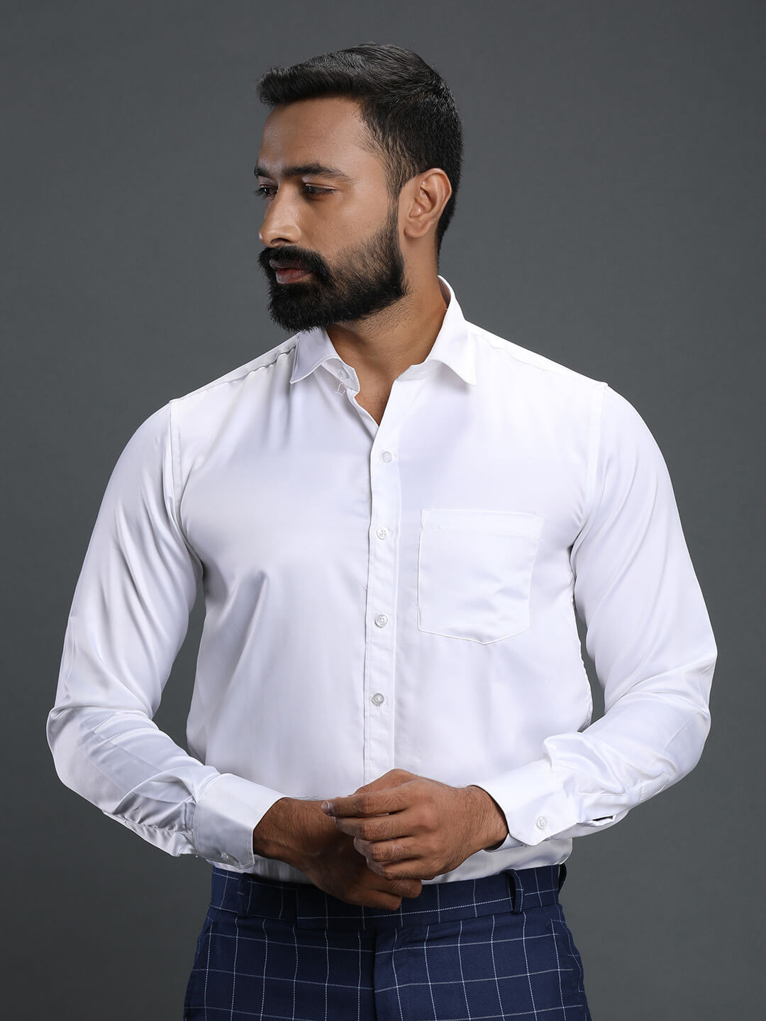 white-formal-shirt