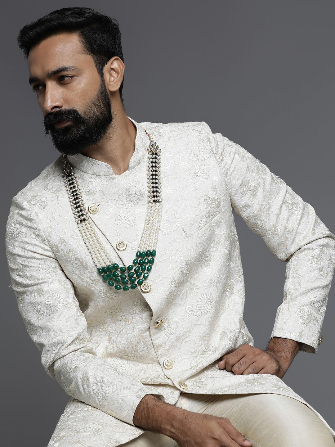 white-self-embroidered-indowestern