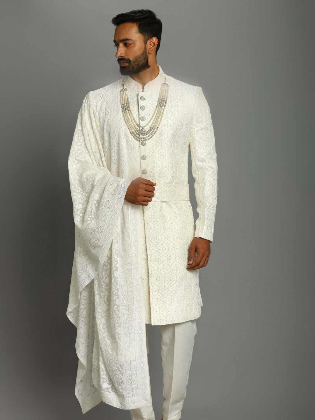 white-shiny-pure-heavy-groom-sherwani