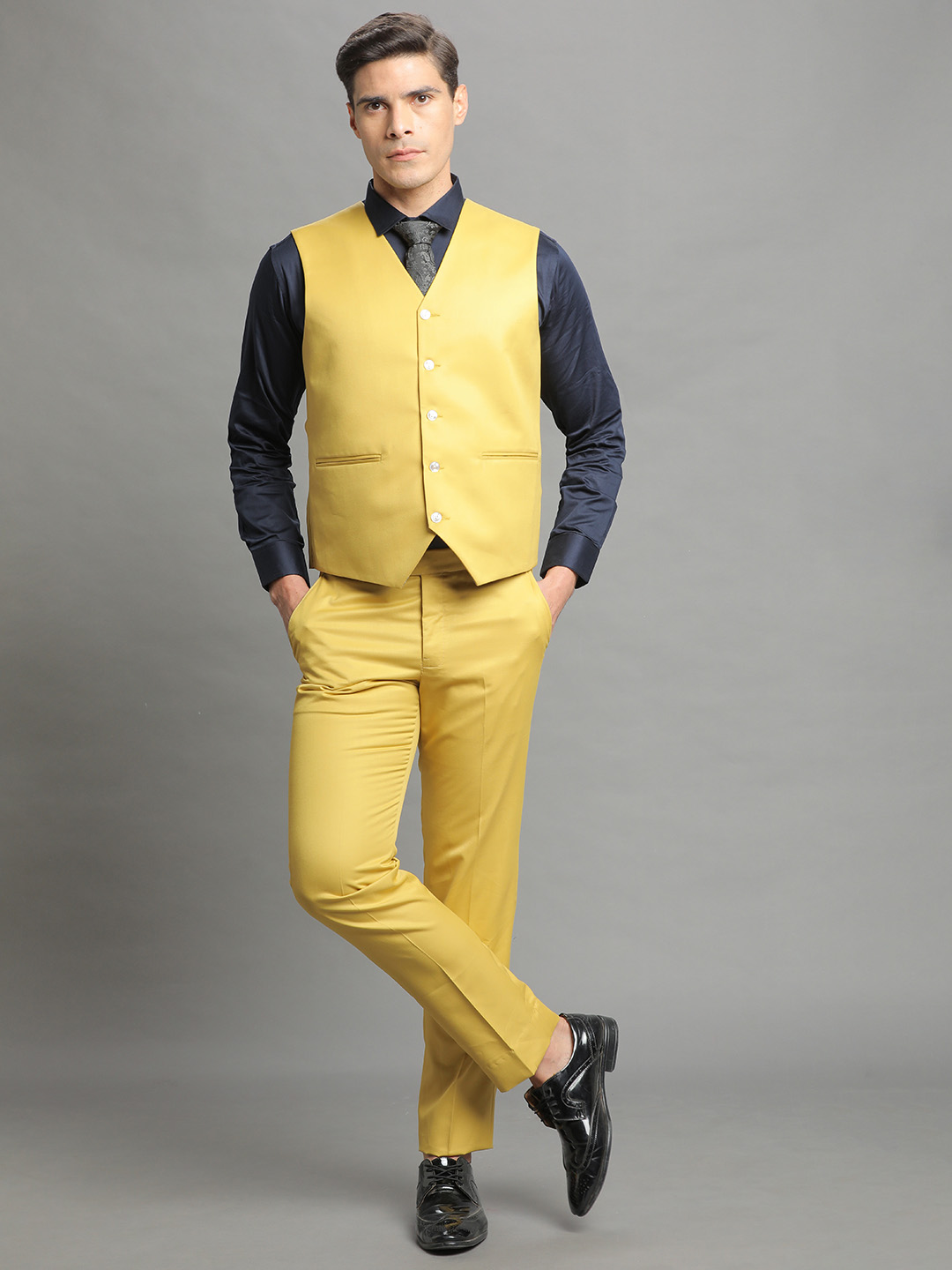 Yellow 3 Piece Suit